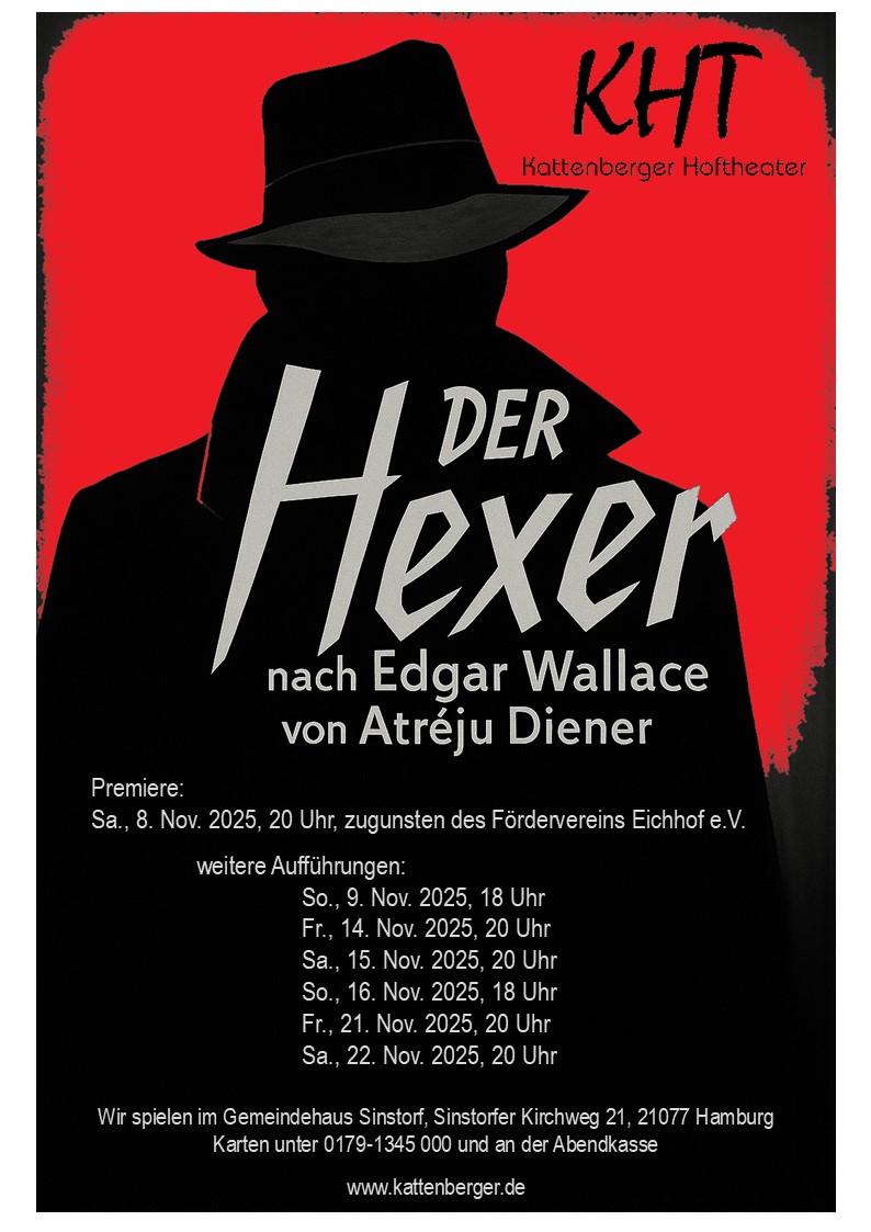Plakat "der Hexer"