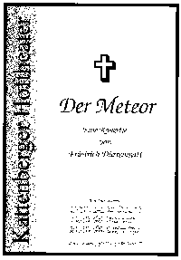 Historisches Bild oder Plakat zu Der Meteor